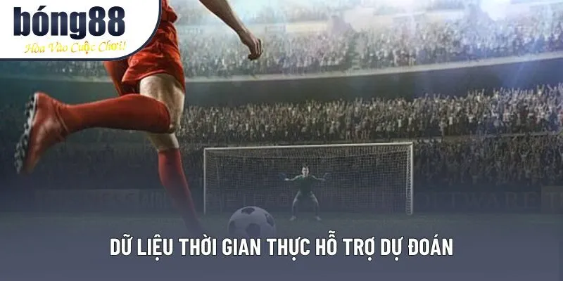 Dữ liệu thời gian thực hỗ trợ dự đoán
